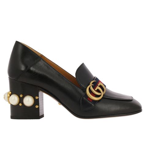 gucci black ladies shoes